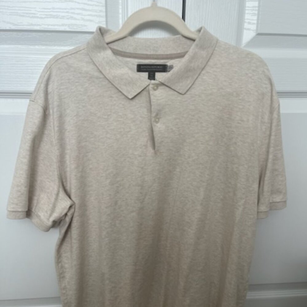 Banana Republic cotton polo:  barely worn and in excellent condition